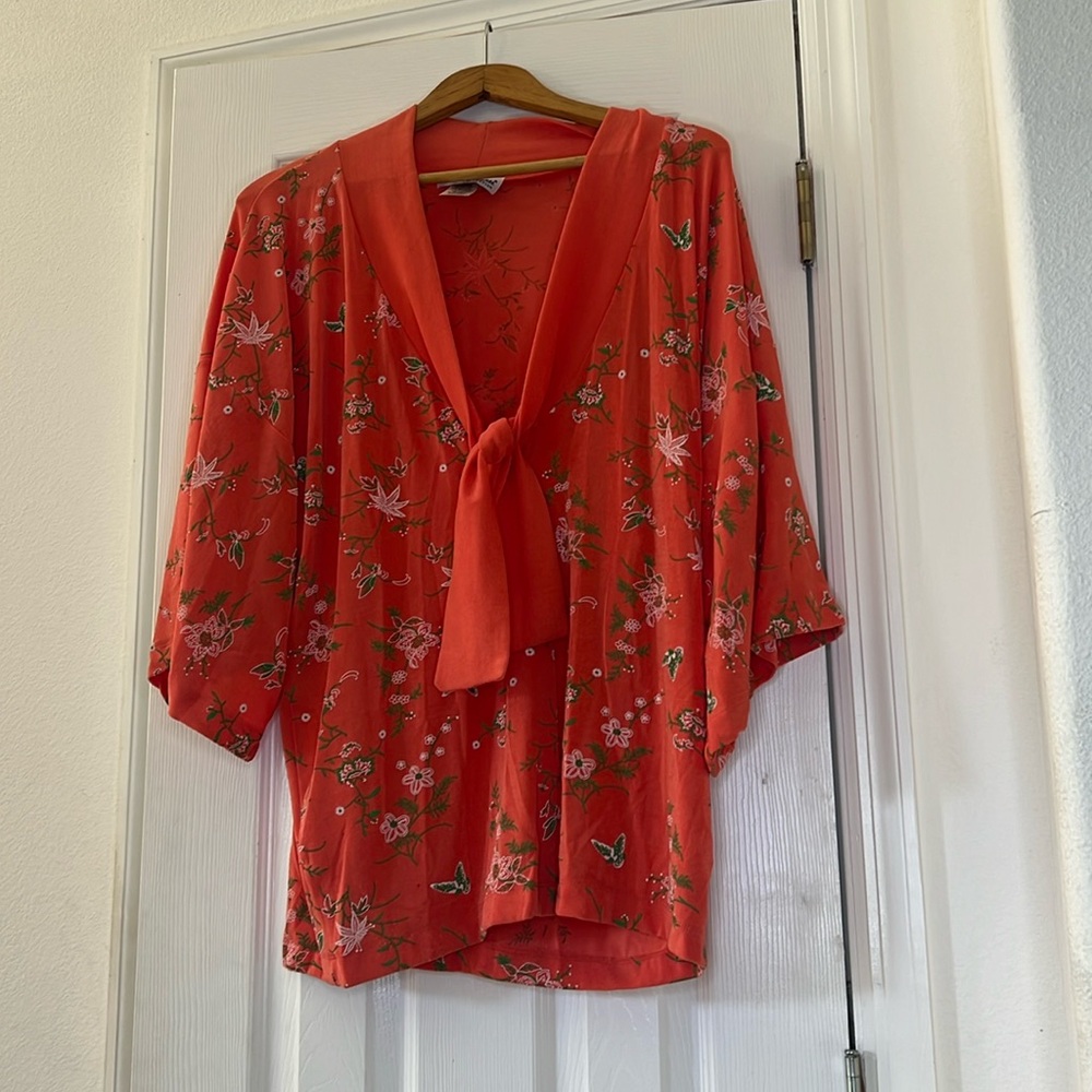 Floral cover up